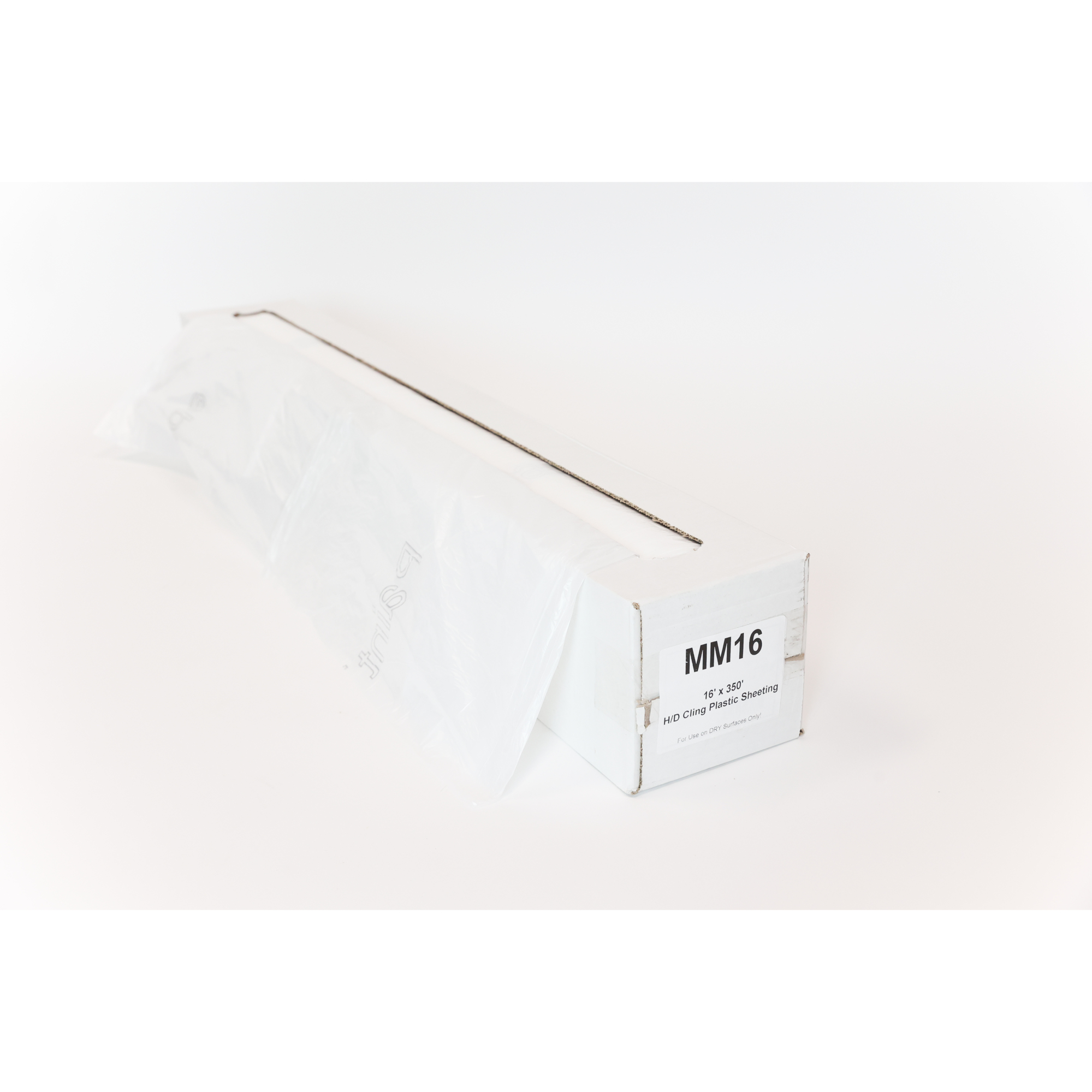 PPC Economy Plastic Sheeting 16ft. x 350ft. box, Height 5 in, Model# MM16